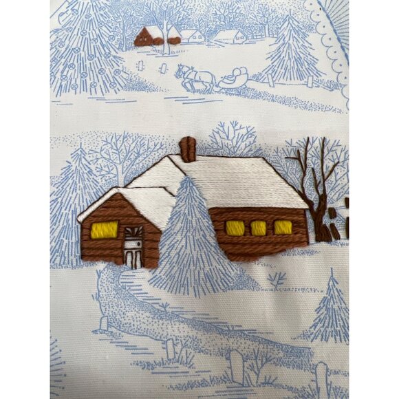 Paragon Needlecraft Christmas Collection Embroidery Kit, Has Been Started, Compl - Picture 6 of 6